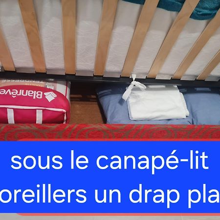 appartement vue mer pour 4 personnes accès direct plage wifi haut débit gratuit Le Barcarès Esterno foto