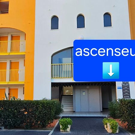 appartement vue mer pour 4 personnes accès direct plage wifi haut débit gratuit Le Barcarès Esterno foto